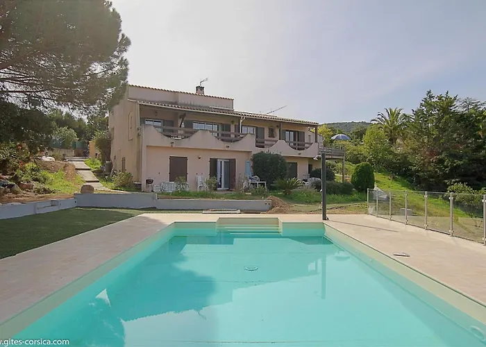 Corsicadream Barbicaja, Superbe Dans Villa, Vue Panoramique Mer, Piscine, Proche Porticcio *