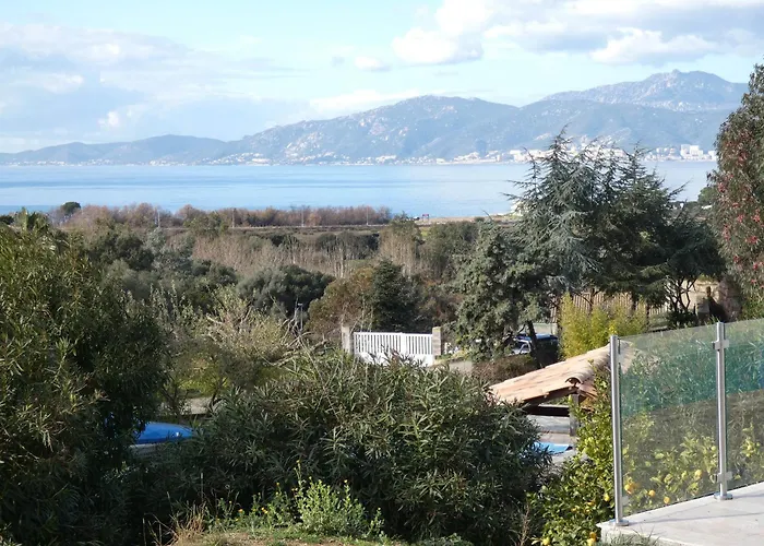 Apartamento Corsicadream Barbicaja, Superbe Dans Villa, Vue Panoramique Mer, Piscine, Proche Porticcio